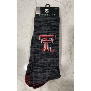 Texas Tech Red Raiders Socks Strideline Crew Premium Licensed NCAA Athletic Wear